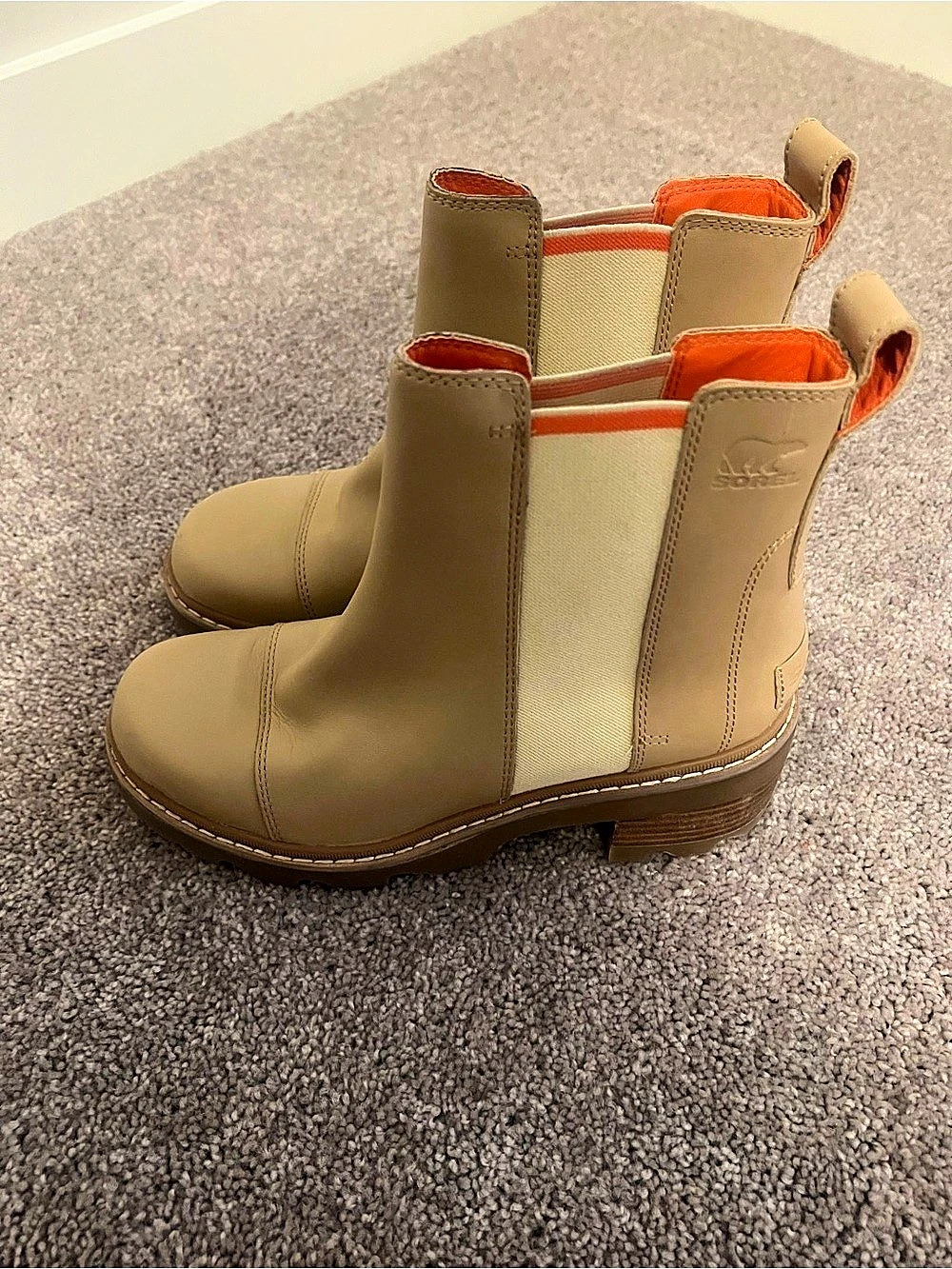 Sorel Explorer STRT Chelsea Boot Leather Boots US 8.5